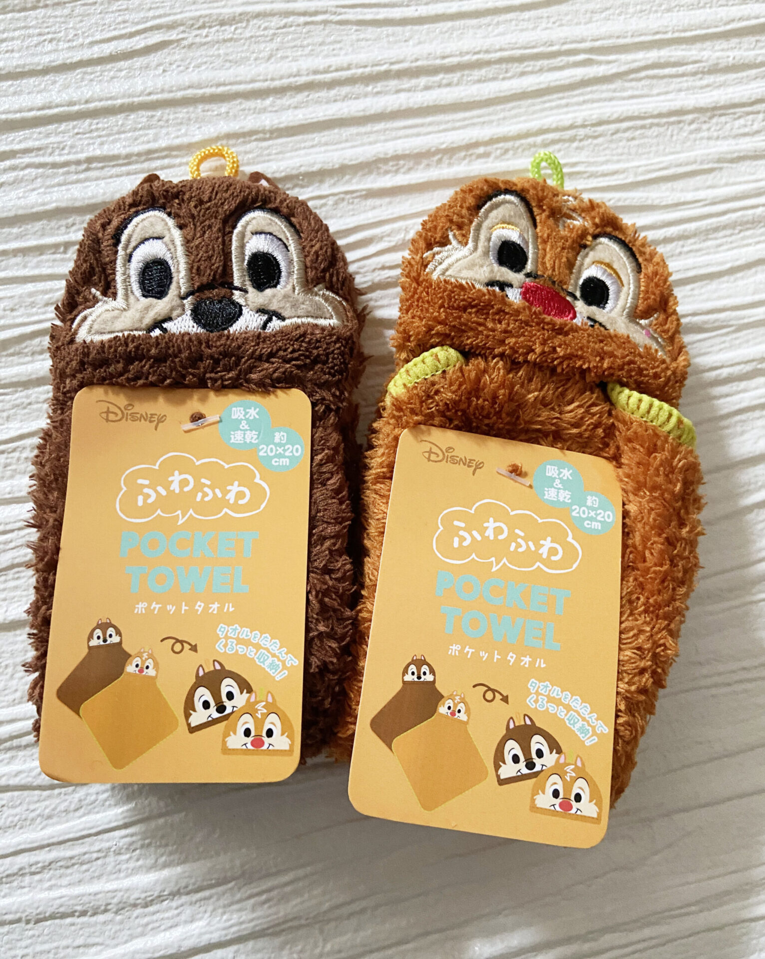 セリアのポケットタオル5種ディズニーの可愛くてふわふわなタオル Yuricky Blog